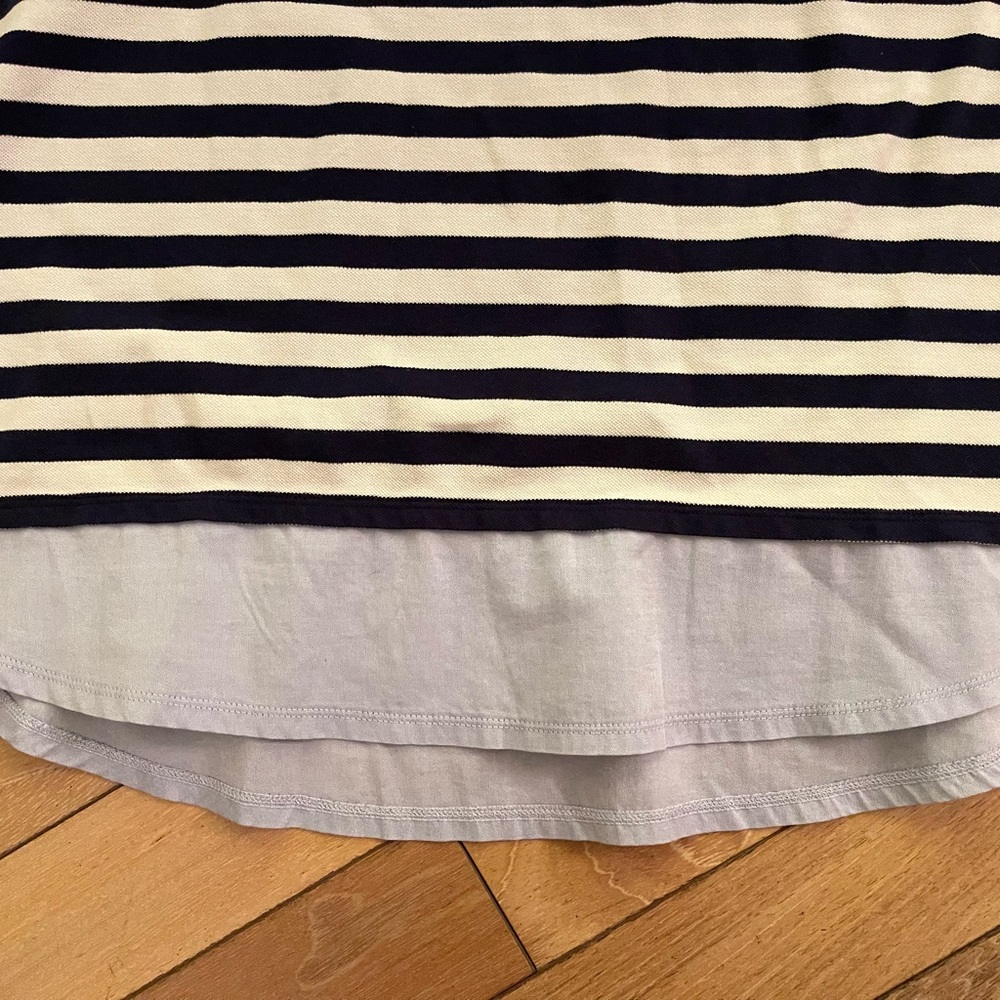 Tommy Bahama Sleeveless Stripe Polo Dress – Navy/White – Size L – NWT - Picture 4 of 8